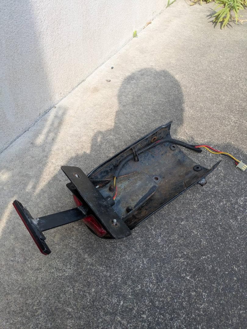 グラストラッカーFI 純正 テールカウル 社外フェンダーレスキット付