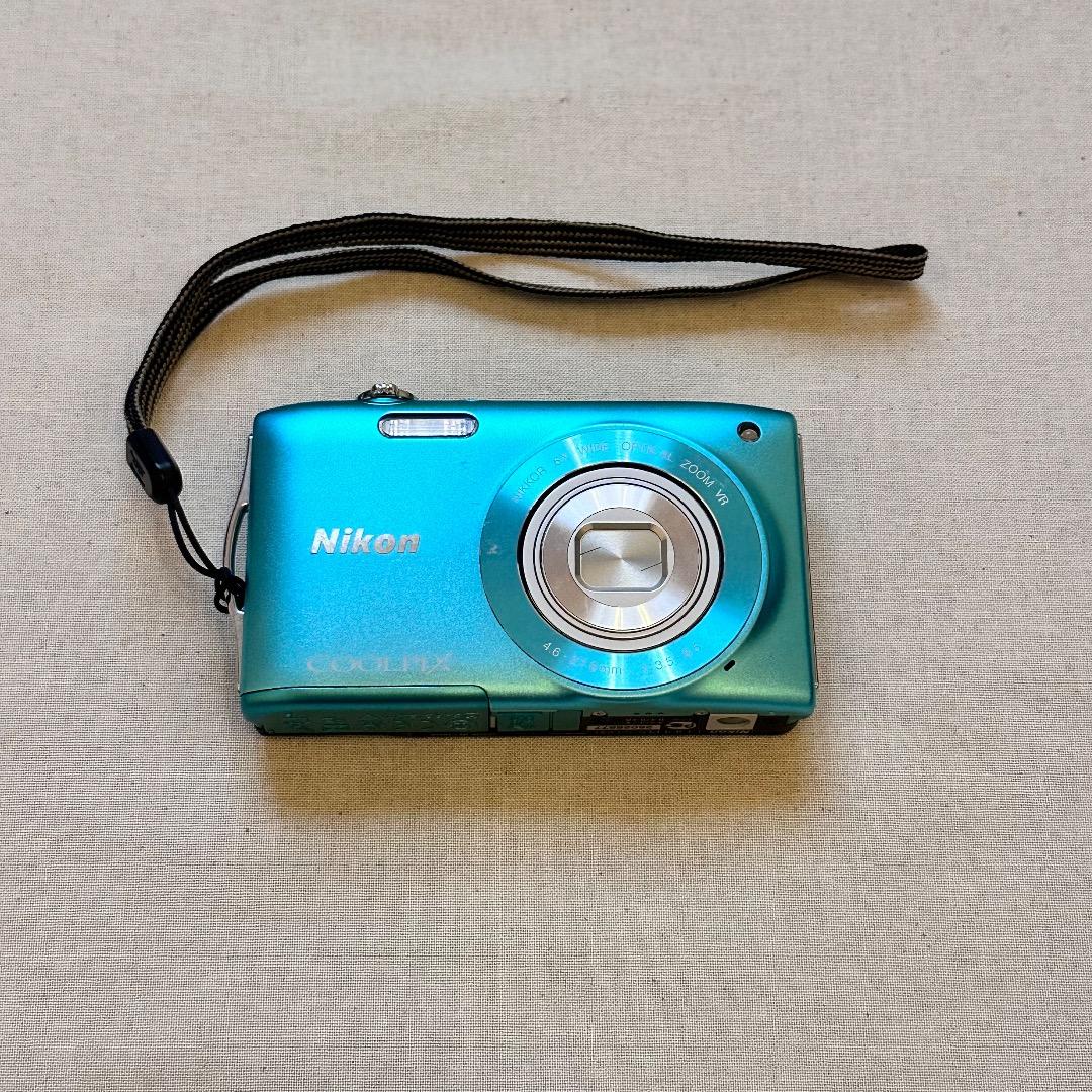 Nikon COOLPIX S3300 ターコイズ 動作確認済み