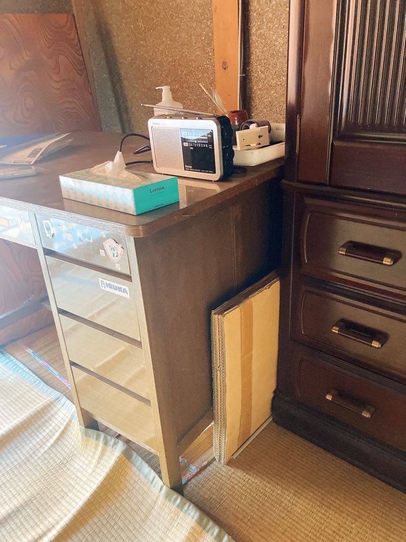 レトロ　勉強机　テーブル　インテリア