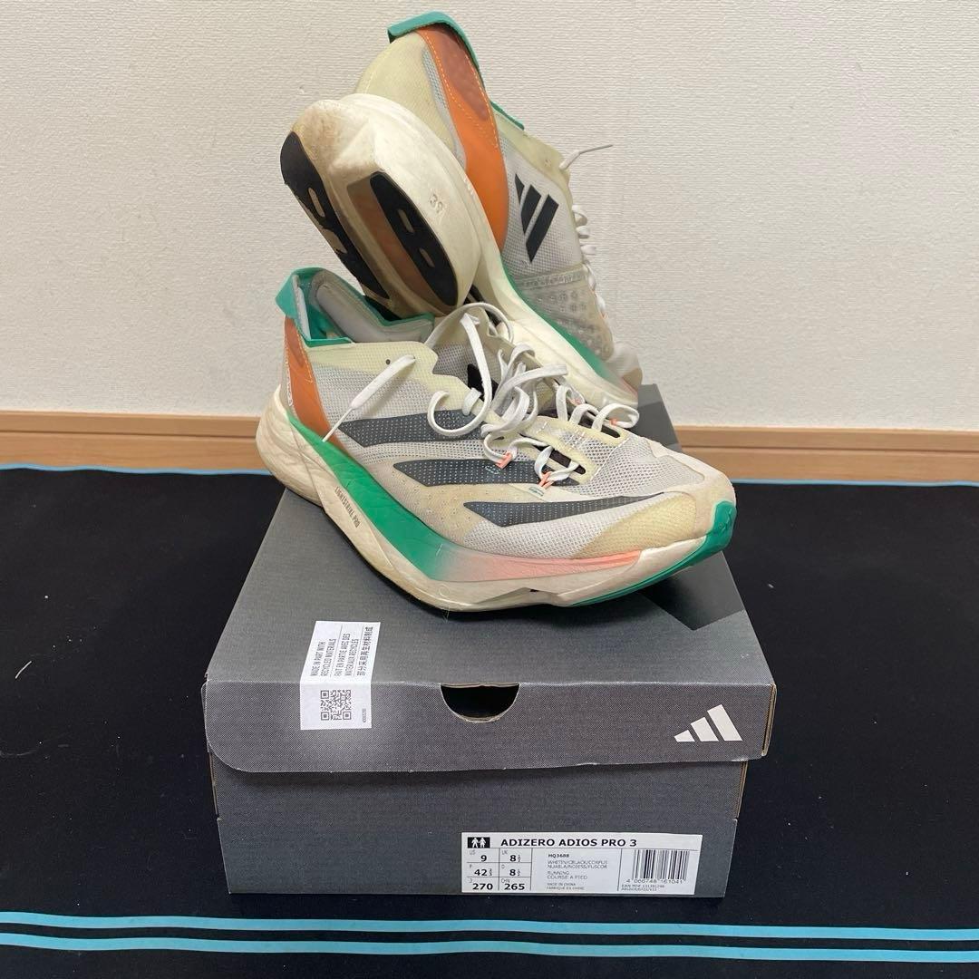 スパイク・シューズ ADIZERO ADIOS PRO3 27.0