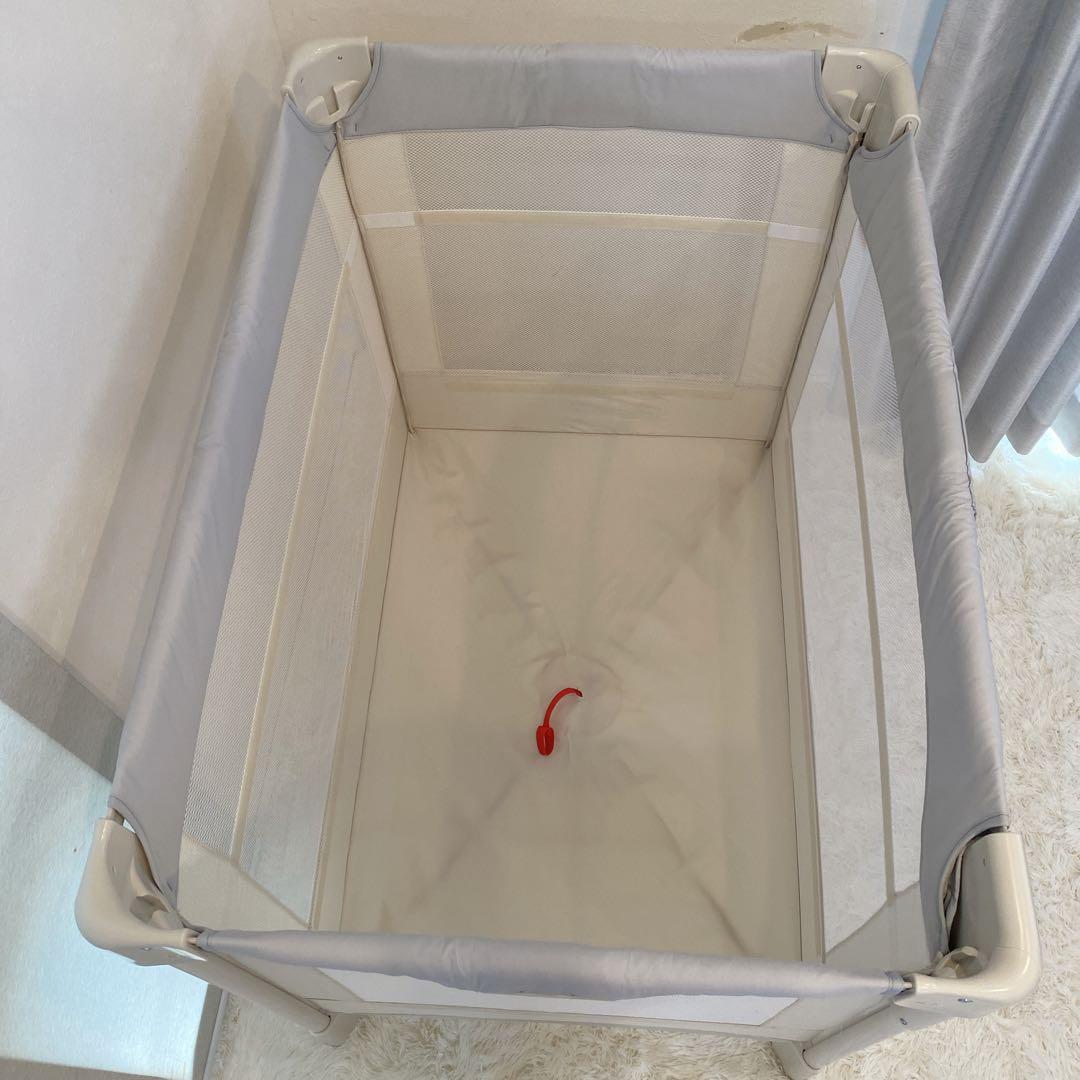 ✨未使用級✨アップリカ ココネルエアー AB ベビーベッド 折りたたみ 収納