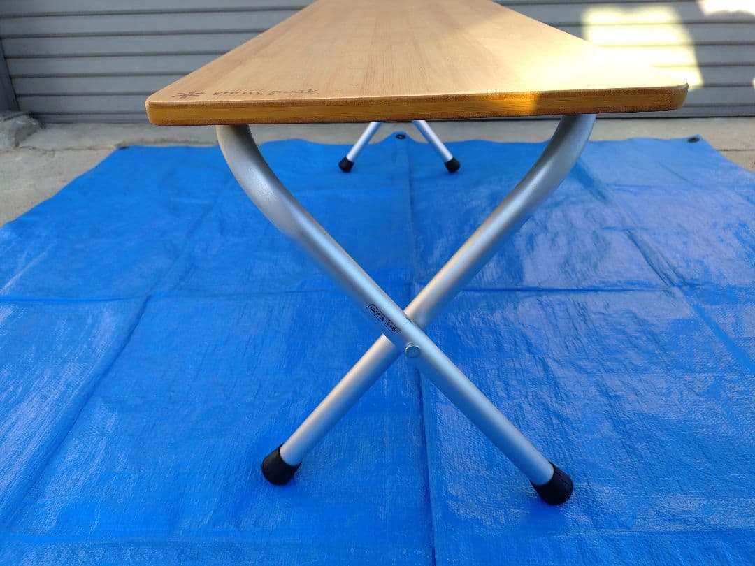 スノーピーク　フォールディングシェルフロング竹　LV-066T