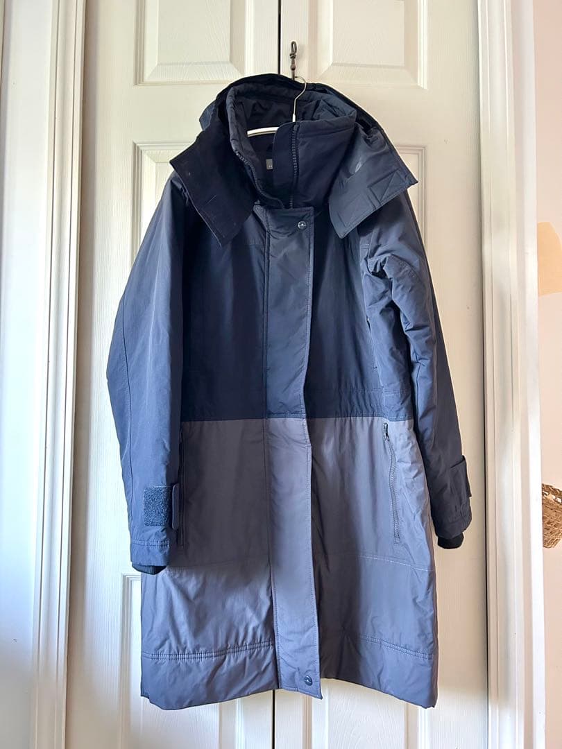 専用　【美品】アディダス by ステラマッカートニー ベンチコート ネイビー L