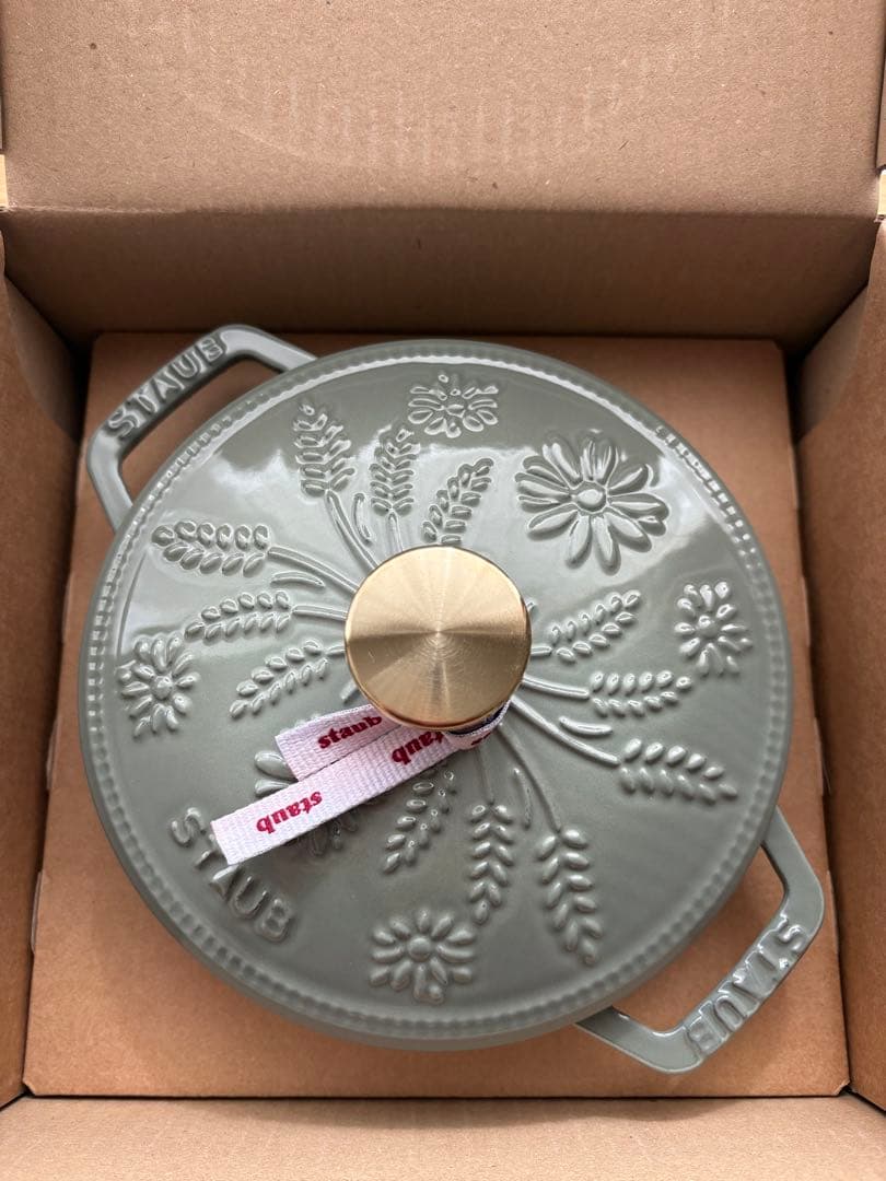 【新品】ストウブ マーガレット ユーカリ ワナベS