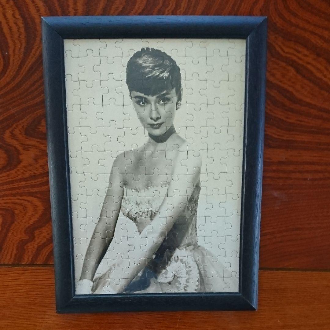 レア物！オードリーヘップバーンのパズル！パネル！