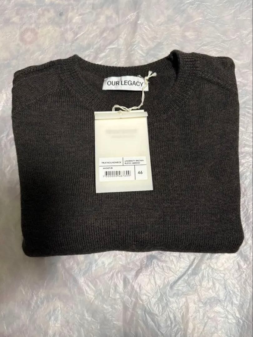 トップス OUR LEGACY TRUE ROUNDNECK Brown 46