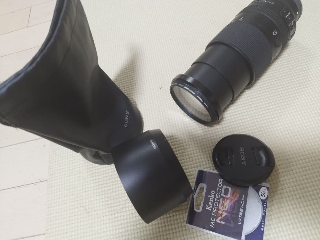 SONY SEL70300G純正レンズ 付属品あり