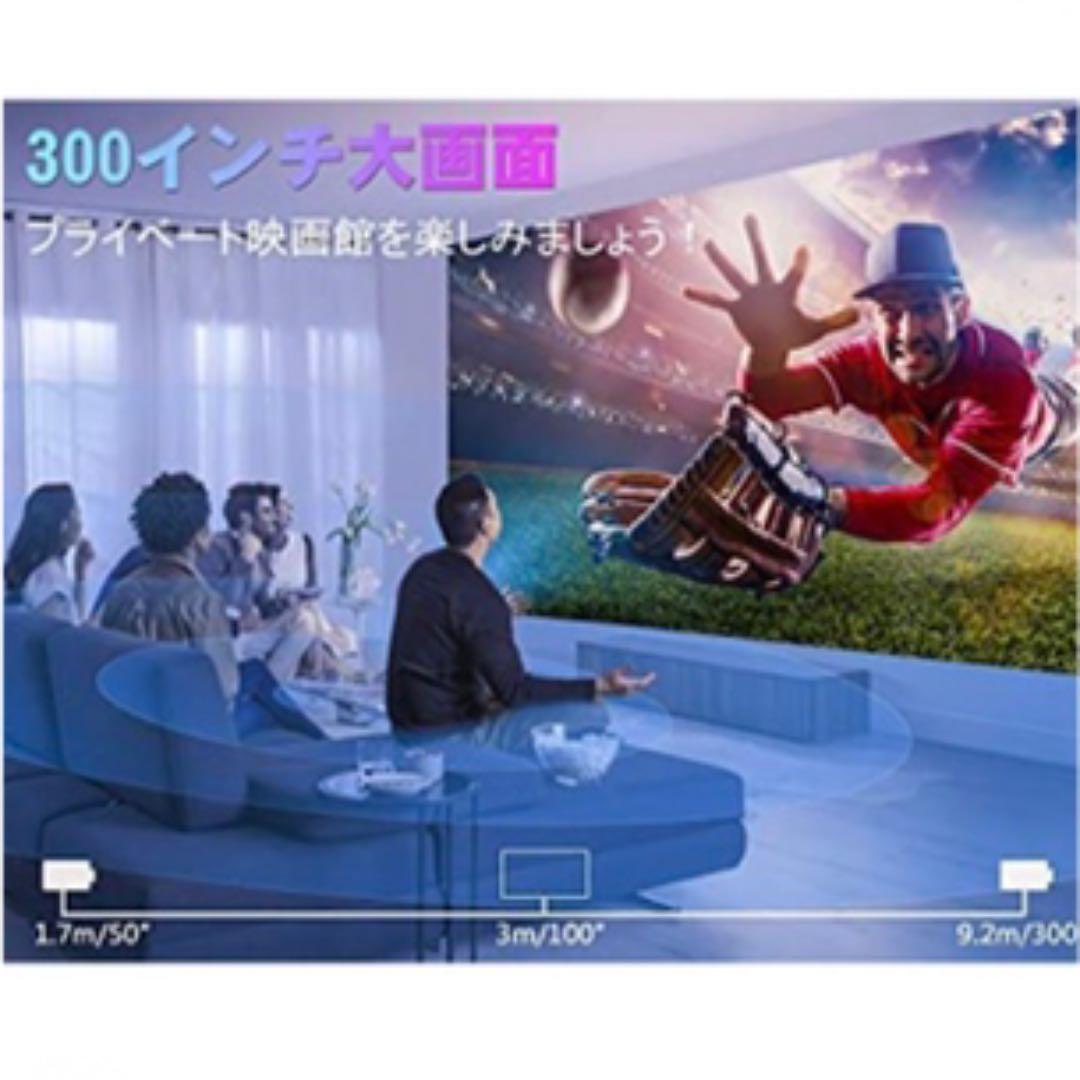 新品 UUO 7200lm プロジェクター フルHD 1080Pリアル 4K対応