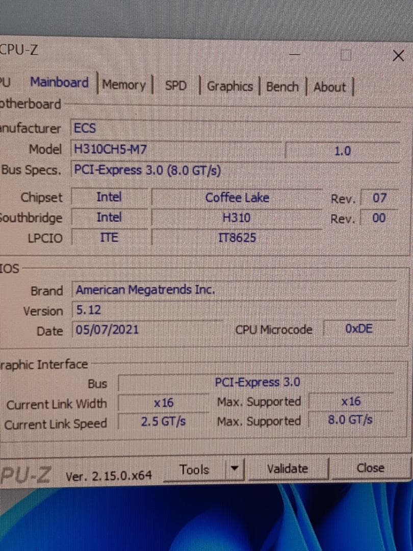 自作PC　i5 8500・8GB・SSD256GB・GTX750・Win11