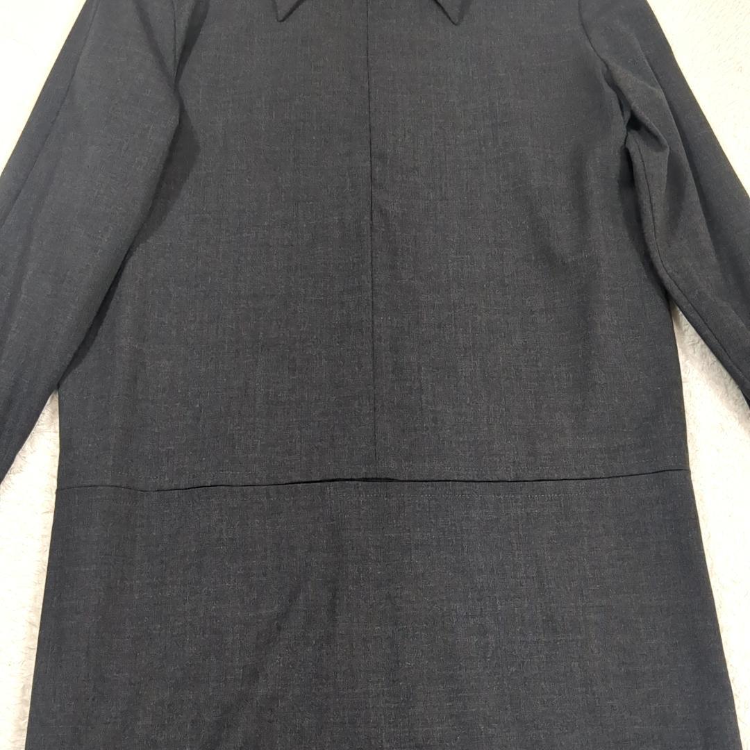 GUCCI グッチ トムフォード期 長袖 ワンピース L相当 グレー イタリア製