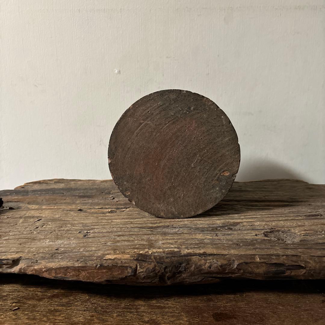 南蛮縄簾水指　茶道具　古民芸　骨董　古道具　アンティーク　方丈唯心　検:李朝