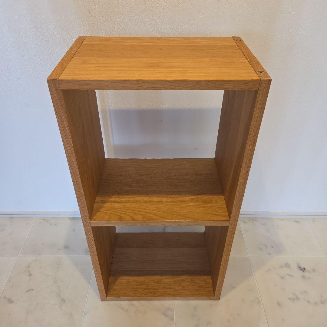 現状渡し 無印良品 スタッキングシェルフ