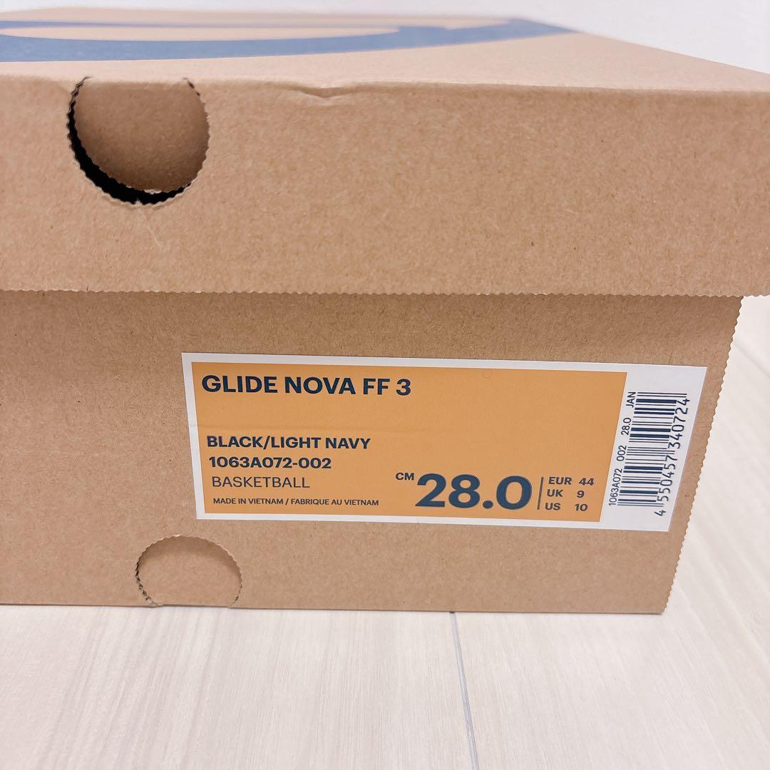 【新品未使用】ASICS GLIDE NOVA FF 3 28.0cm バッシュ