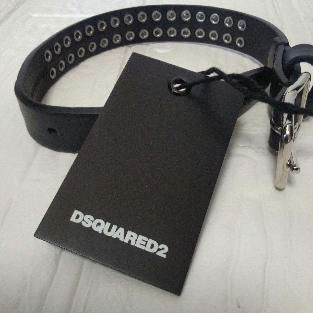 新品　DSQUARED2　ディースクエアード　イタリア製　本革　ブレスレット