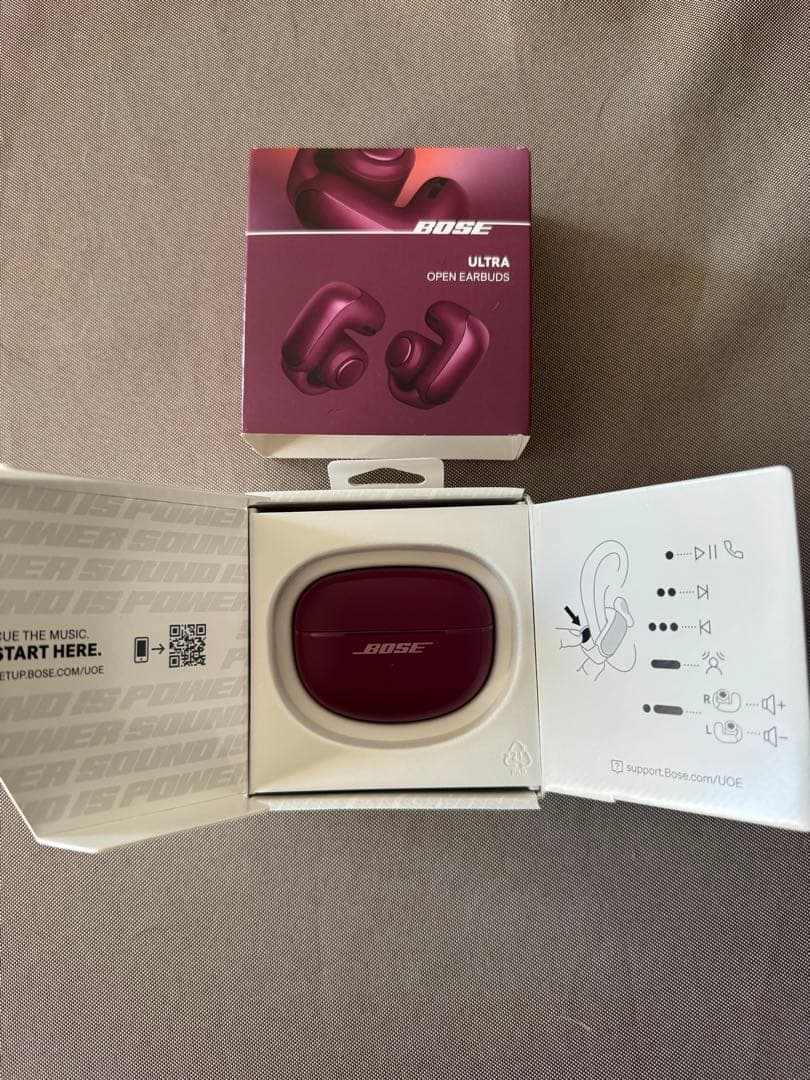 【両耳あり】BOSE ULTRA OPEN EARBUDS パープル