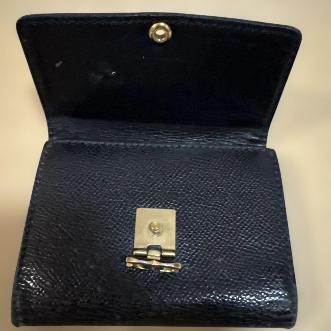 CHANEL シャネル　財布 名刺入れ　黒　ブラック ゴールド金具 ココマーク