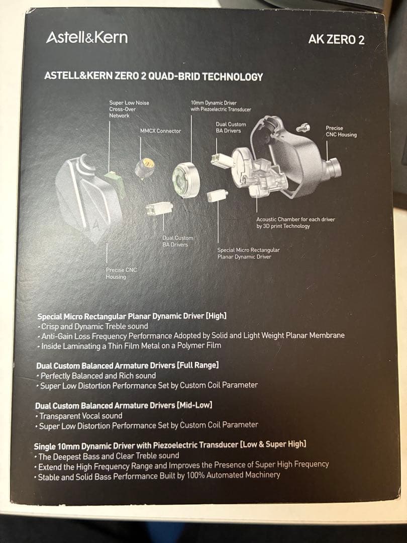 【キズあり】Astell&kern ZERO 2 AK ZERO 2