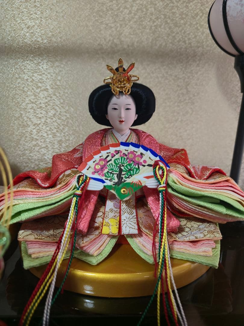 【一点限り】雛人形 ケース飾り　K48