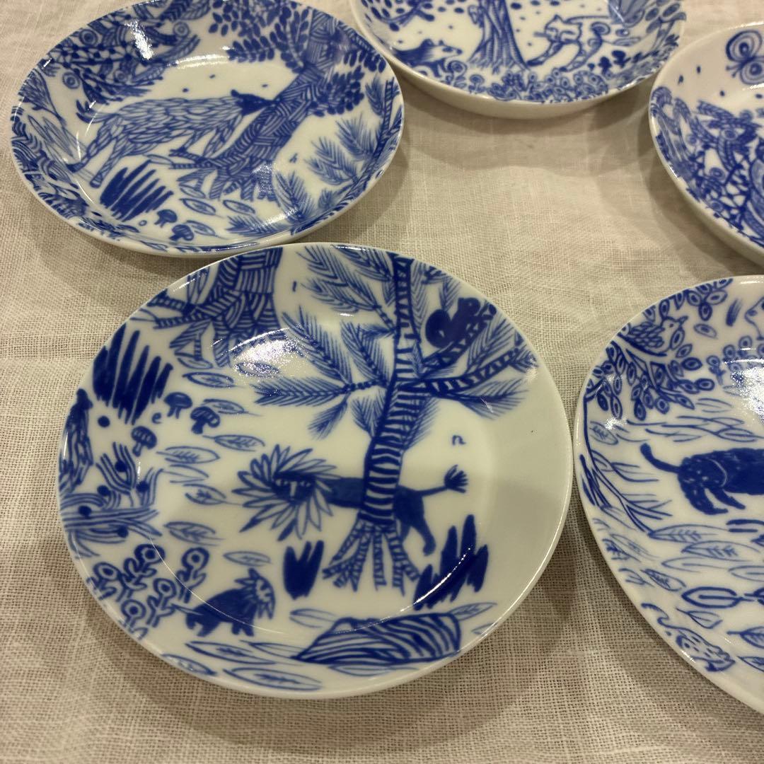 ミナペルホネン　豆皿5枚組　imagine