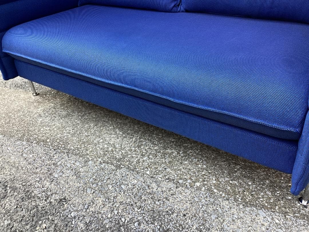 在庫２セット　定価約１６０万　ヴィトラ　アルコーヴソファ　ブルー系