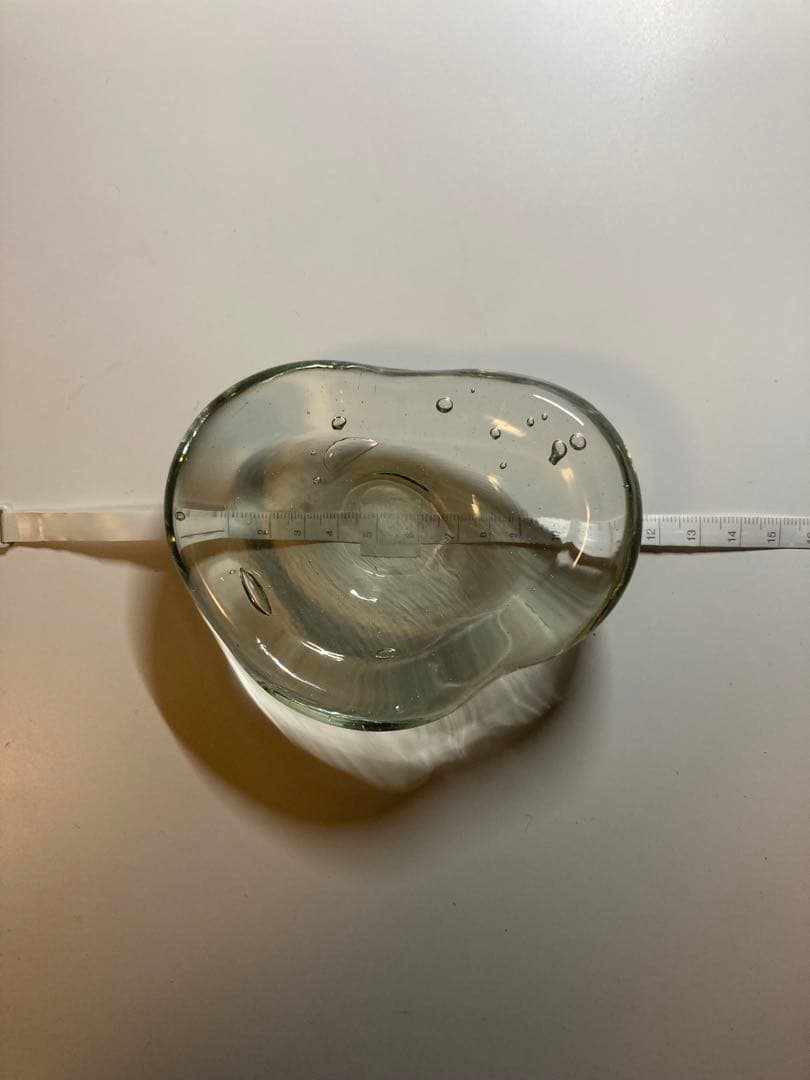 おおやぶみよ ガラスストーンオブジェ　沖縄　雨晴