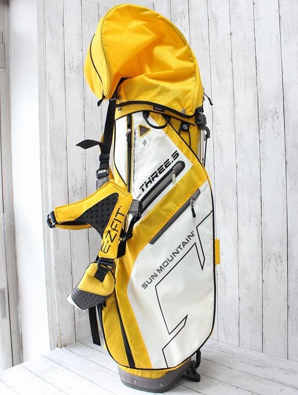 サンマウンテン スタンドバッグ キャディバッグ イエロー