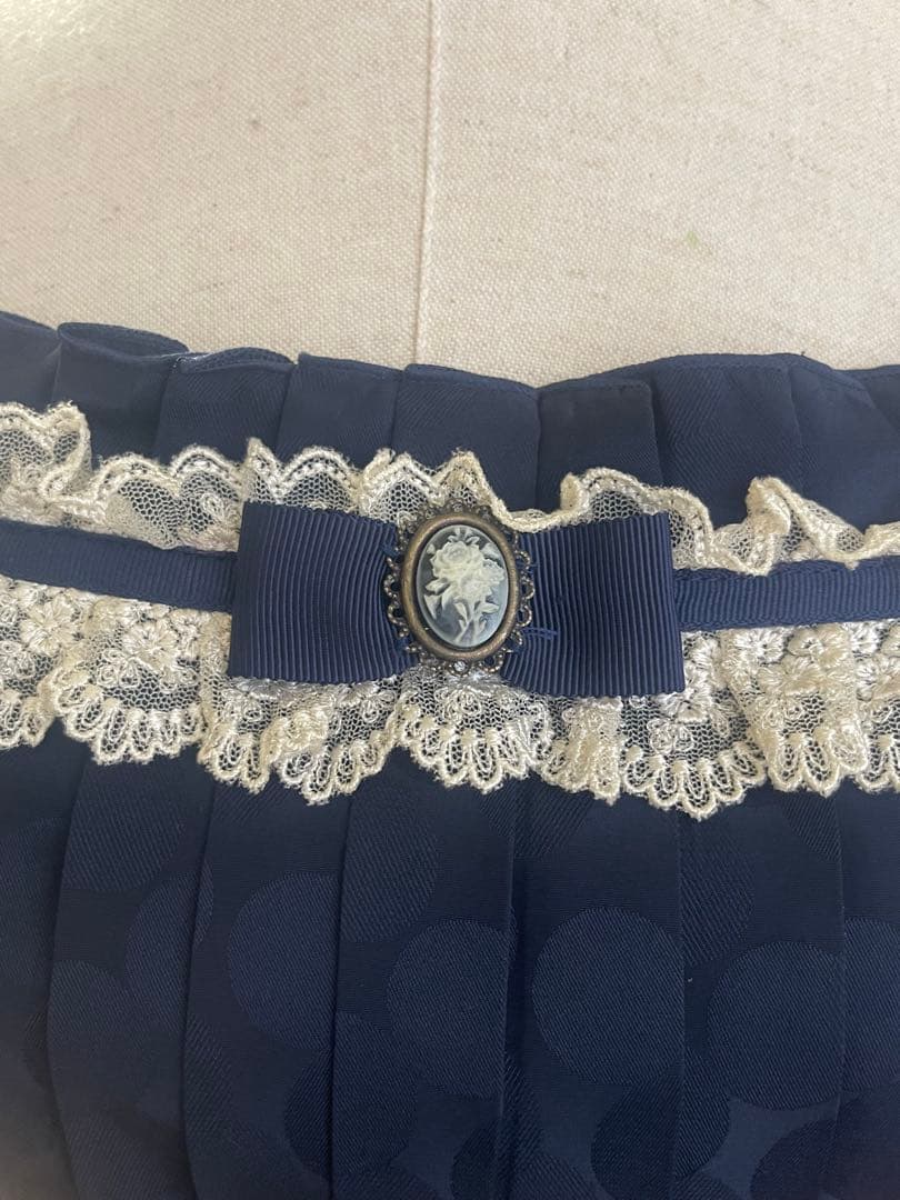 Innocent World ネイビー ジャンパースカート ロリータ ワンピース
