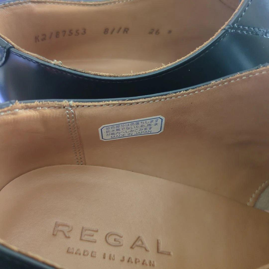 REGAL 革靴 黒 26cm 811R AL　箱付き