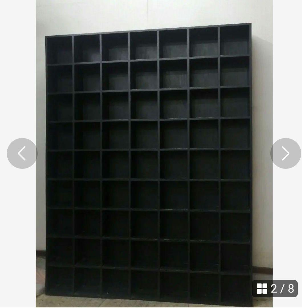 コーヒーカップ飾り棚　 特別オーダー 63客可能　ぐい飲み盃棚　CD棚　文庫本棚