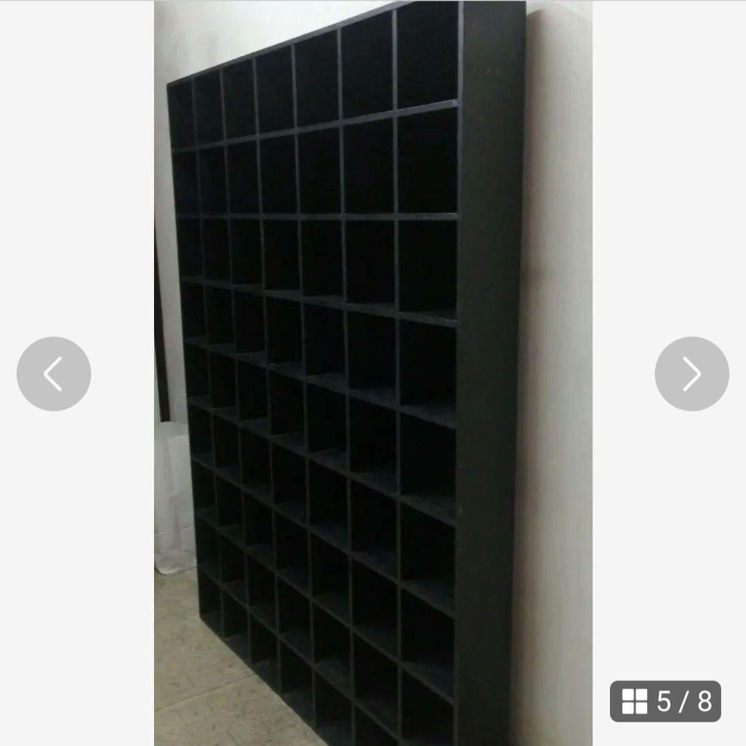 コーヒーカップ飾り棚　 特別オーダー 63客可能　ぐい飲み盃棚　CD棚　文庫本棚