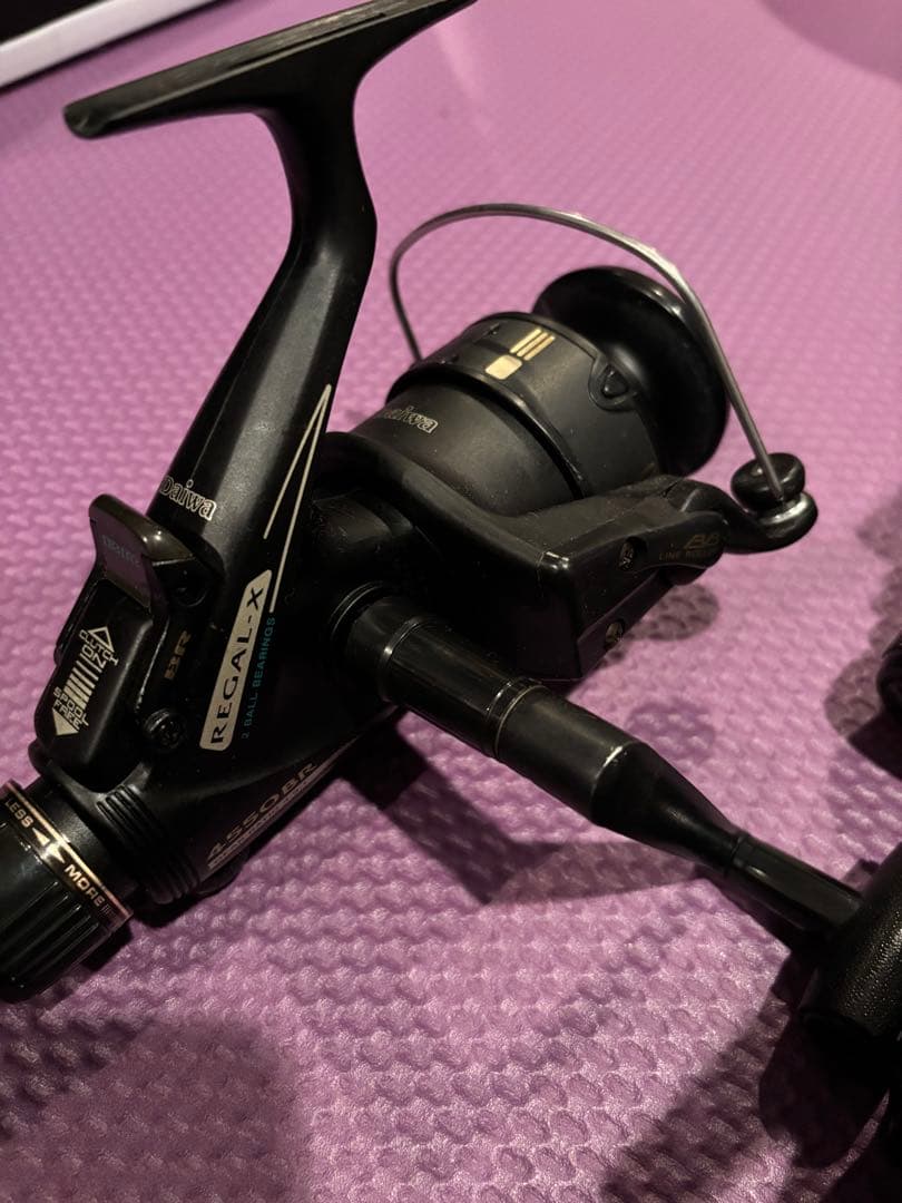 REGAL-X 4550ＢＲリール 3個セット ブラック