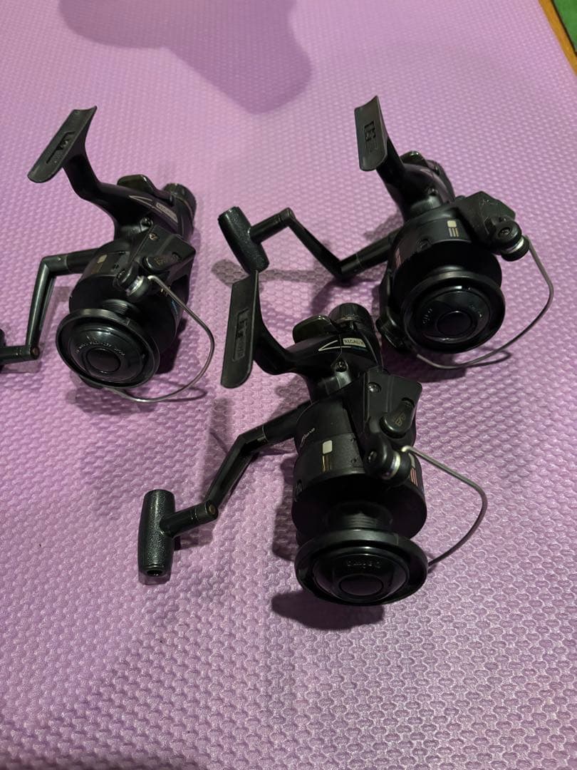 REGAL-X 4550ＢＲリール 3個セット ブラック