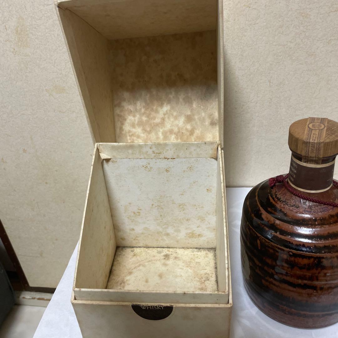 サントリー 梓の森プラント竣工記念 益子焼ボトル 760ml 43％ 箱付