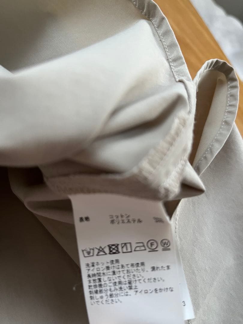 THIRD MAGAZINE サードマガジン　撥水オーバーサイズシャツ