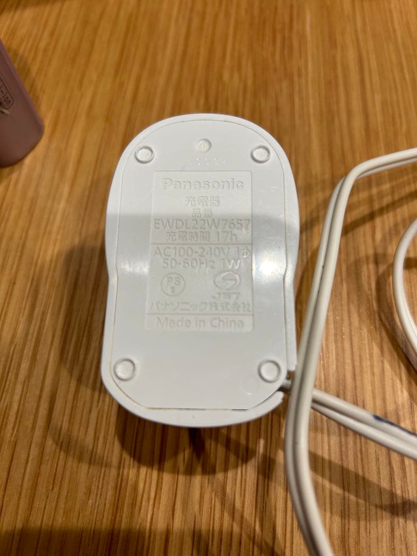 Panasonic 電動歯ブラシ EW-DL22-V 紫 本体 箱あり