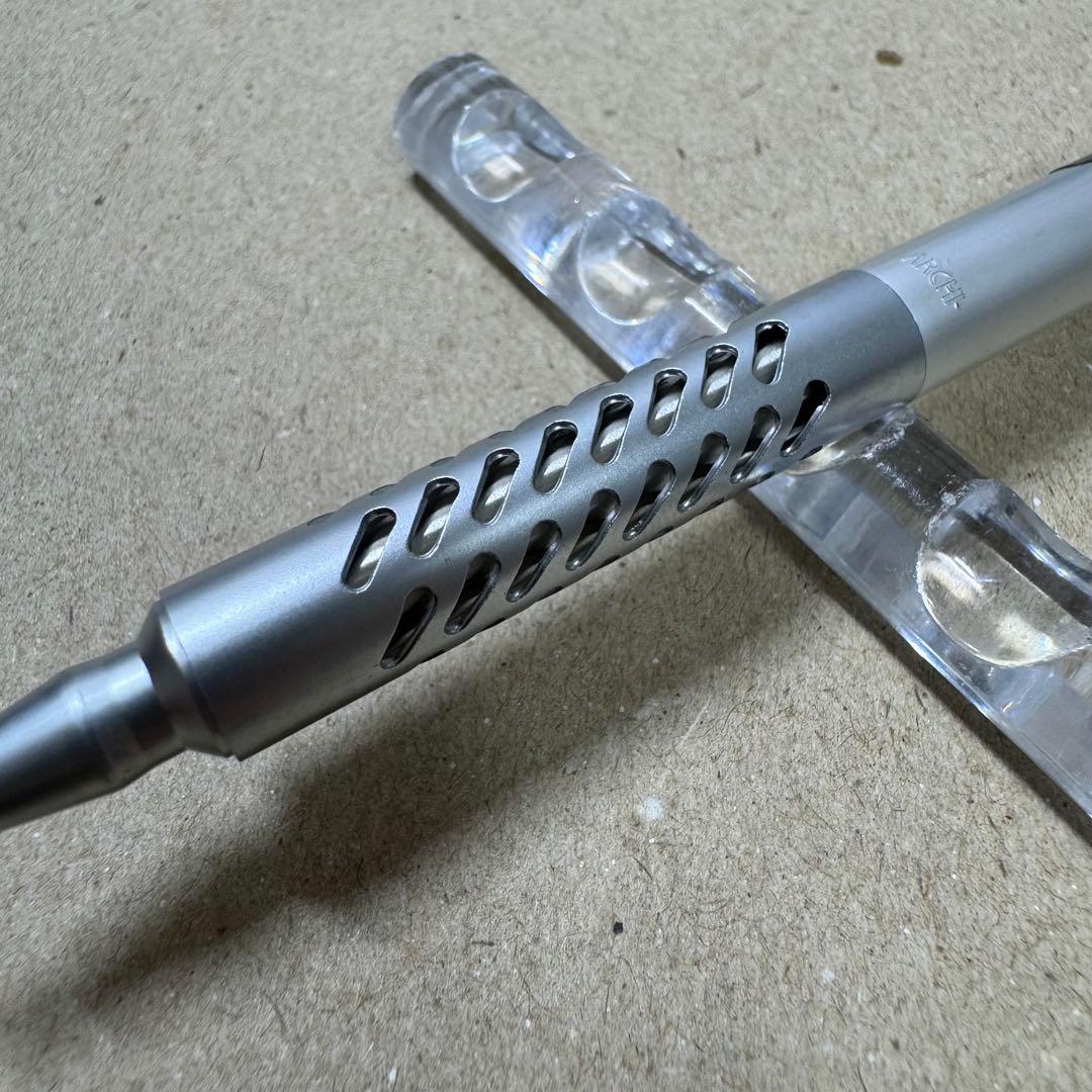 新品 廃盤 サクラ アーキ 水性 ローラーボール シルバー YABC3000