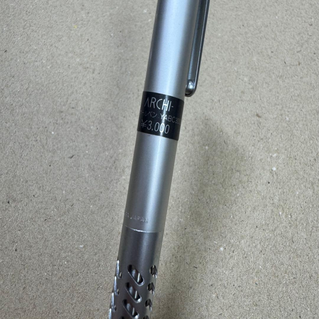 新品 廃盤 サクラ アーキ 水性 ローラーボール シルバー YABC3000