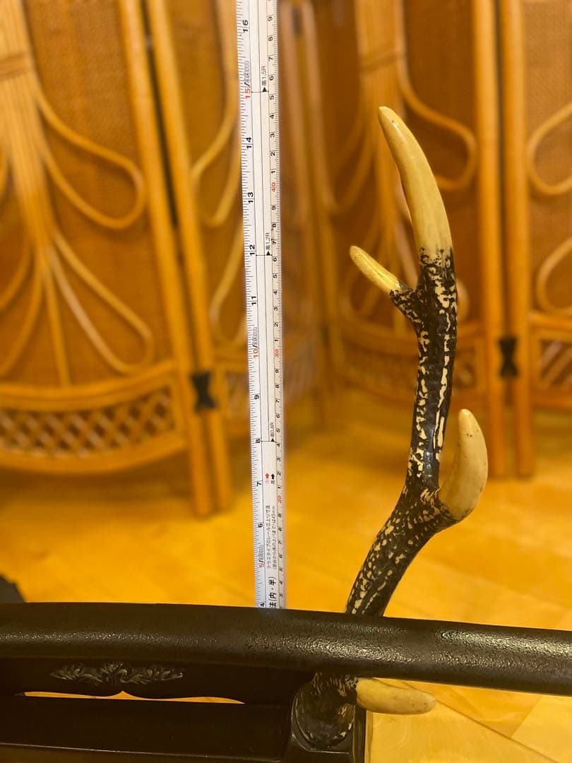 日本刀　模造刀　刀掛代　スタンド　インテリア　レトロ