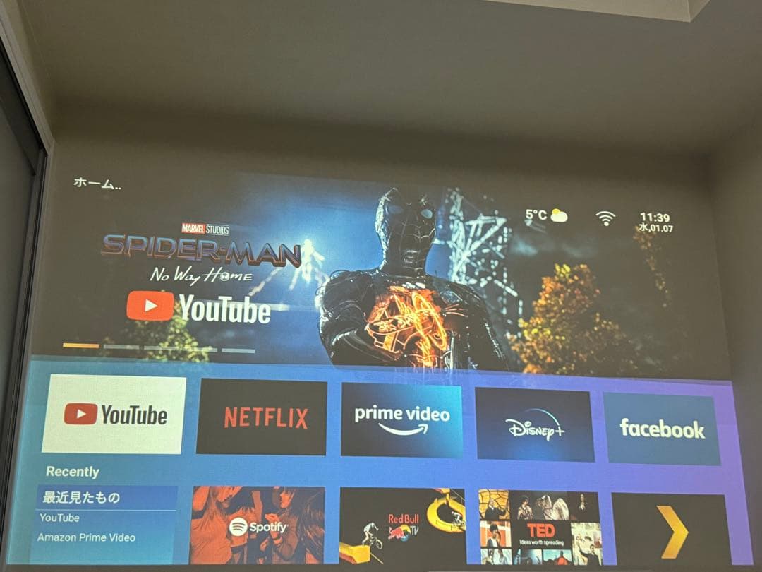 WIMIUS P63 プロジェクター 本体