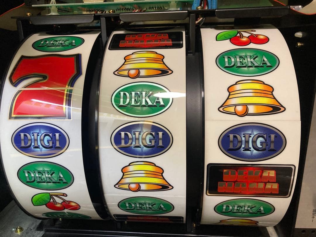 希少レア　裏物　ベルコ　デカナナ リール基盤セット　パチスロ　4号機　動作確認済