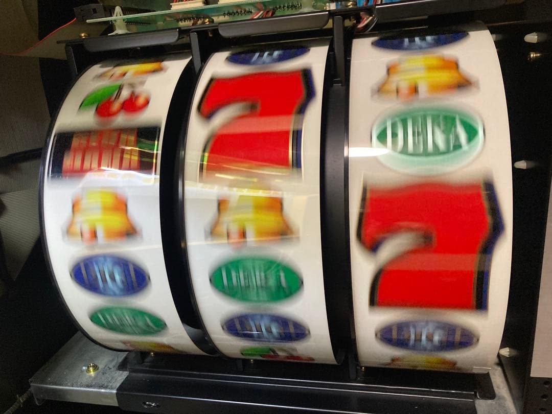 希少レア　裏物　ベルコ　デカナナ リール基盤セット　パチスロ　4号機　動作確認済