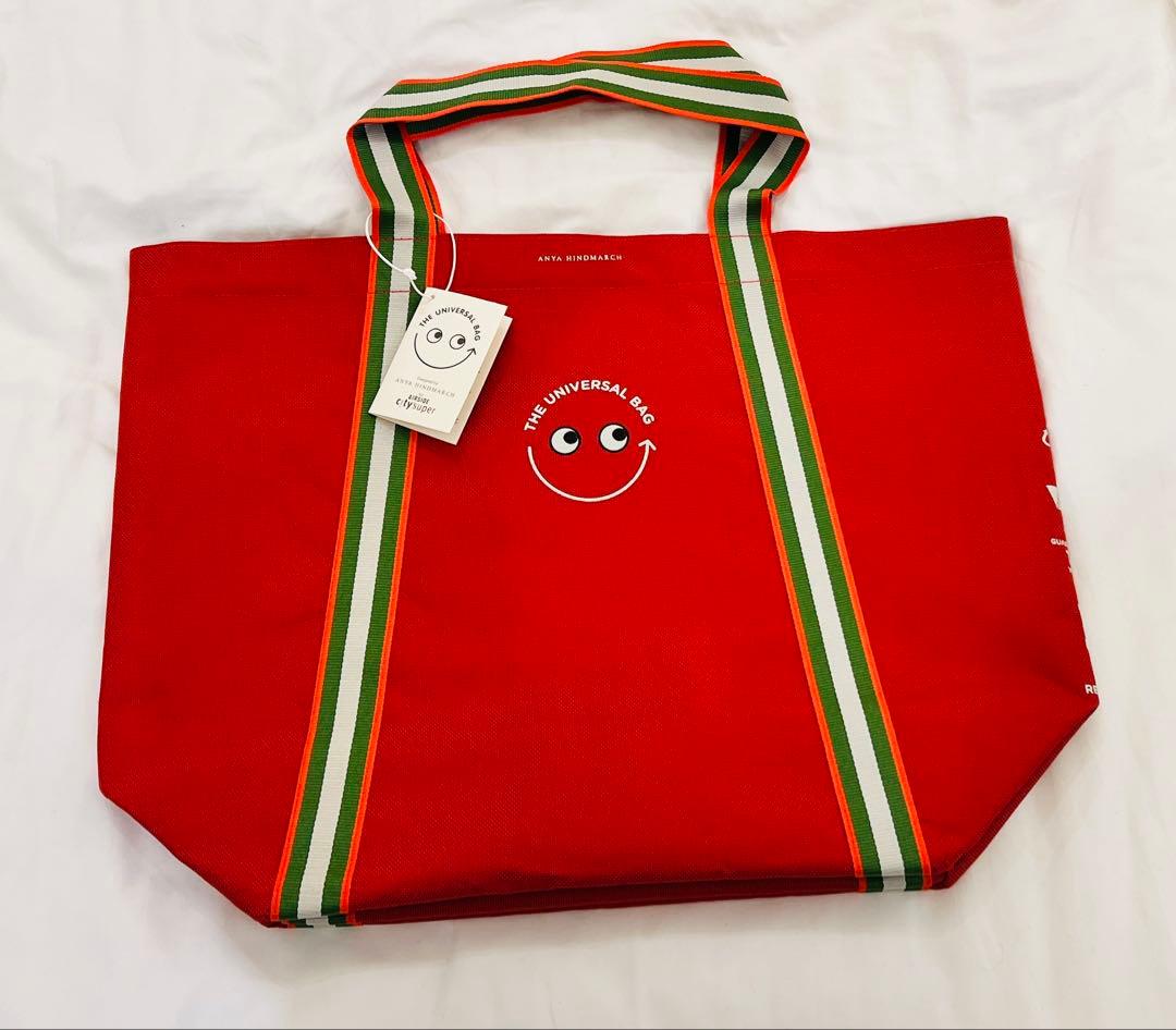３色セット！アニヤ・ハインドマーチのユニバーサルバッグ〈新品未使用タグ付き〉