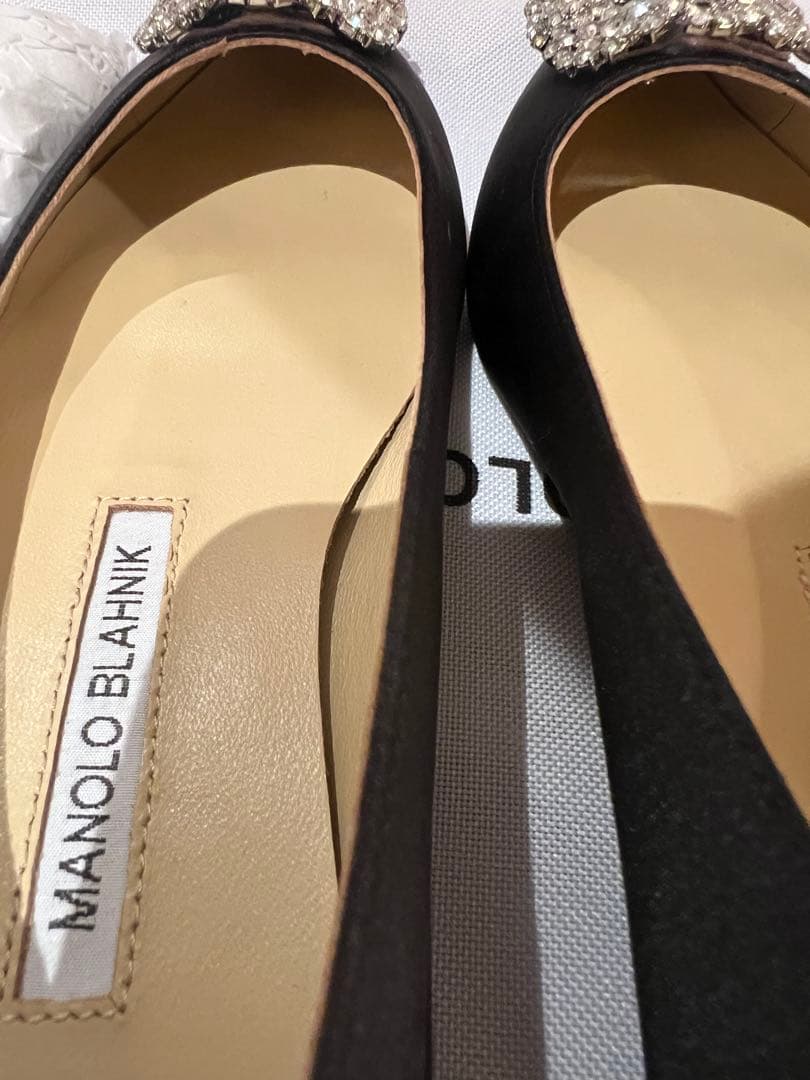 MANOLO BLAHNIK 【新品未使用】フラットシューズ36