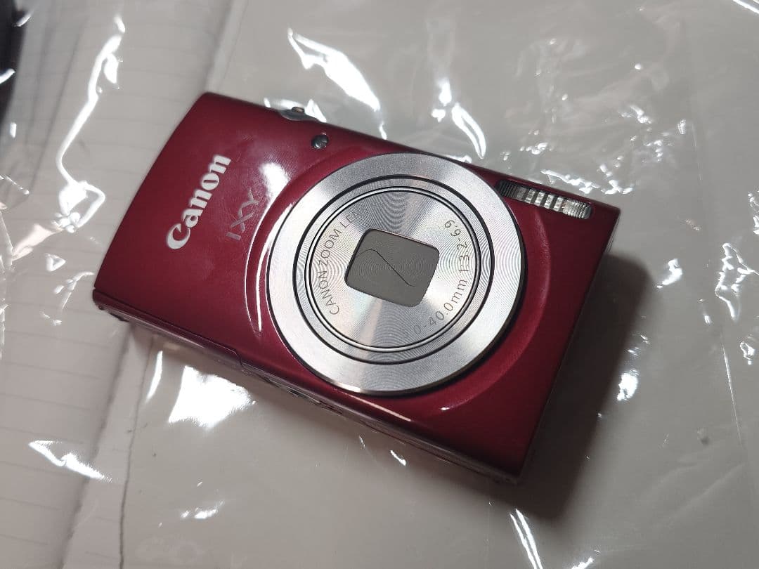 CANON IXY 180 PC2275 レッド キヤノン コンデジ　セット