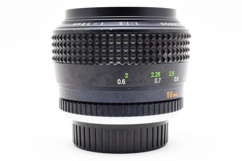 Minolta MC ROKKOR 58mm F/1.2（整備品）