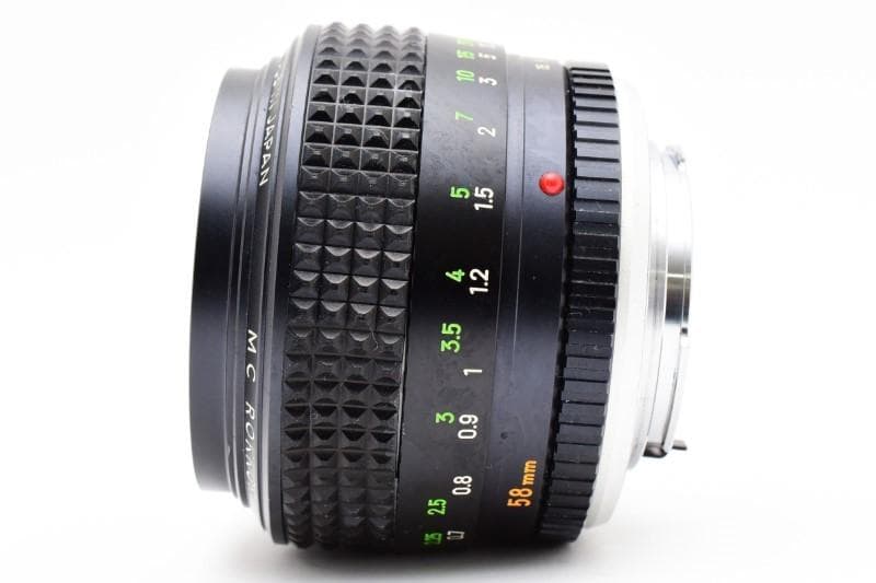 Minolta MC ROKKOR 58mm F/1.2（整備品）