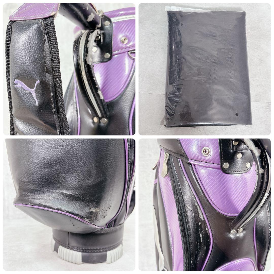 V944 スポルディング 他 ゴルフクラブ メンズ フルセット プーマ 紫黒 R