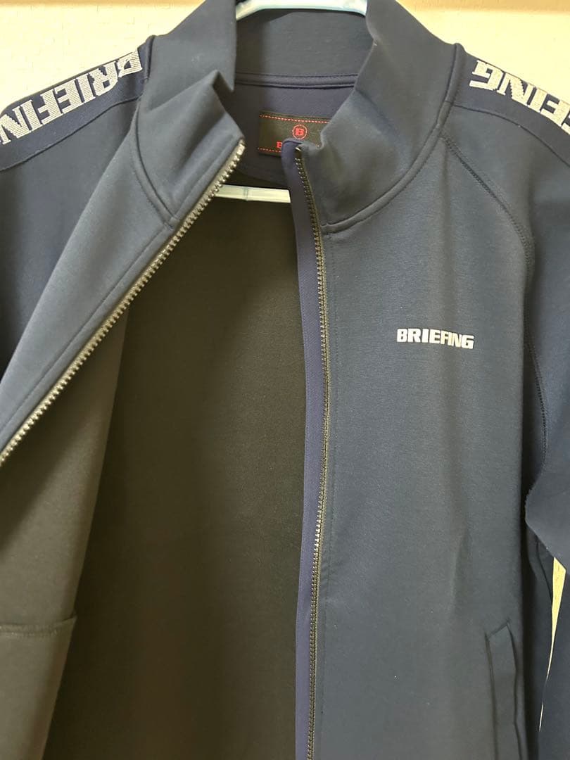 RordsterBRIEFINGゴルフウォームサイドロゴブルゾン上下セット