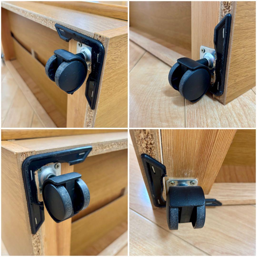 吉川木工 天然木 ライティングビューロー ライティングデスク 机