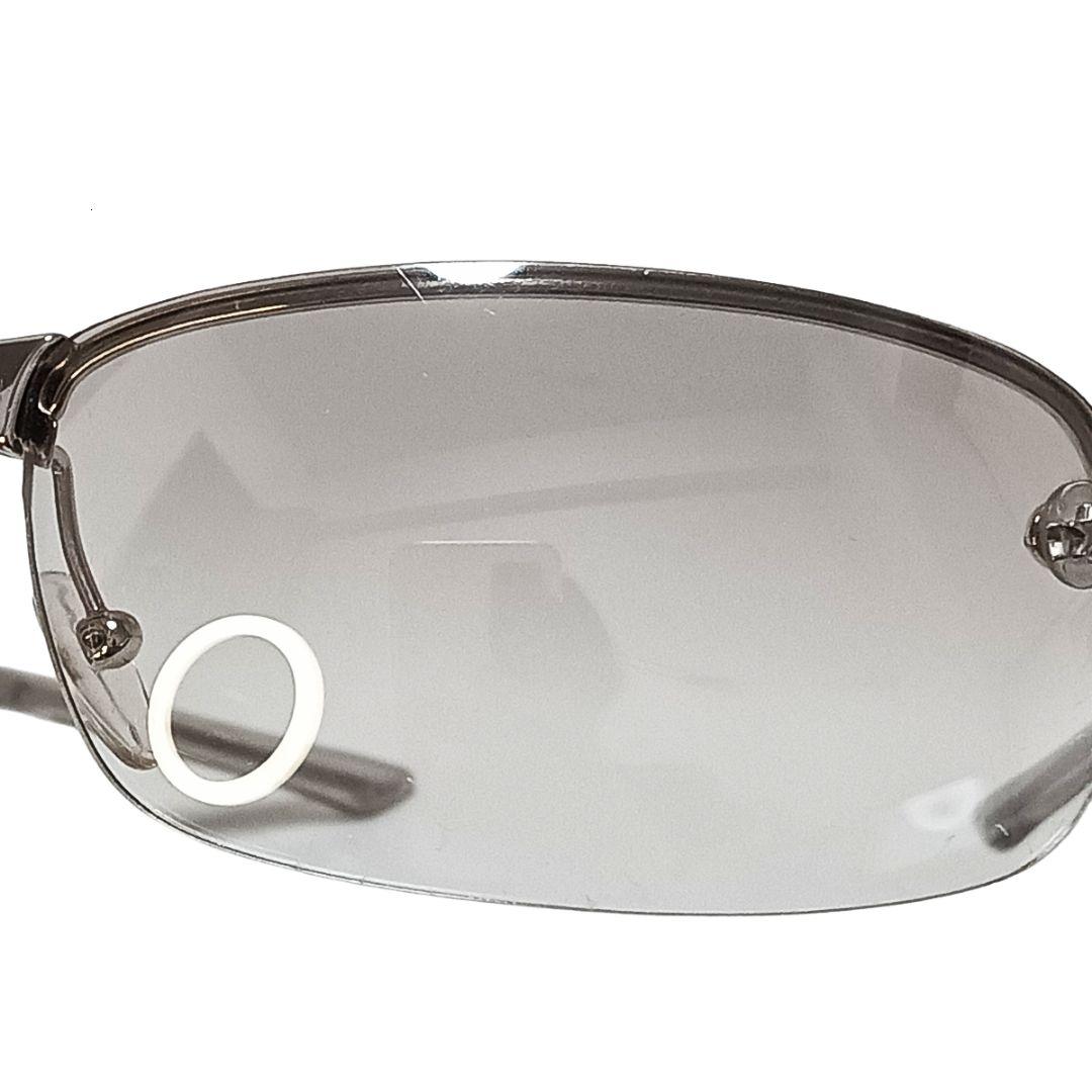 クリスチャンディオール サングラス シルバー ハーフリム スター 星 男女兼用